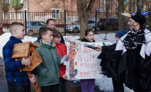 Городская добровольческая инициатива «Подарите птицам дом!»